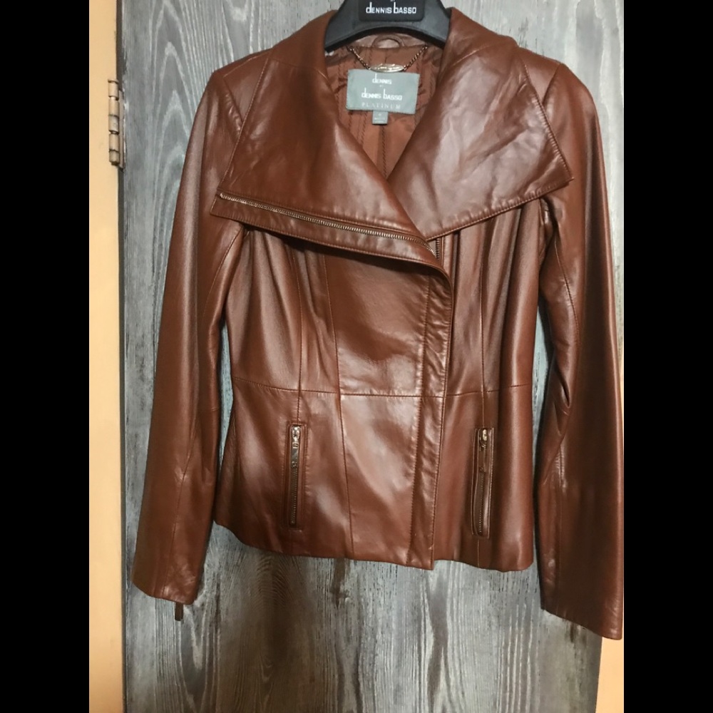 Deniss by Deniss Basso Lamb Leather Jacket
